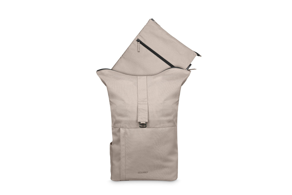 OCEAN roll-top big 'gris clair